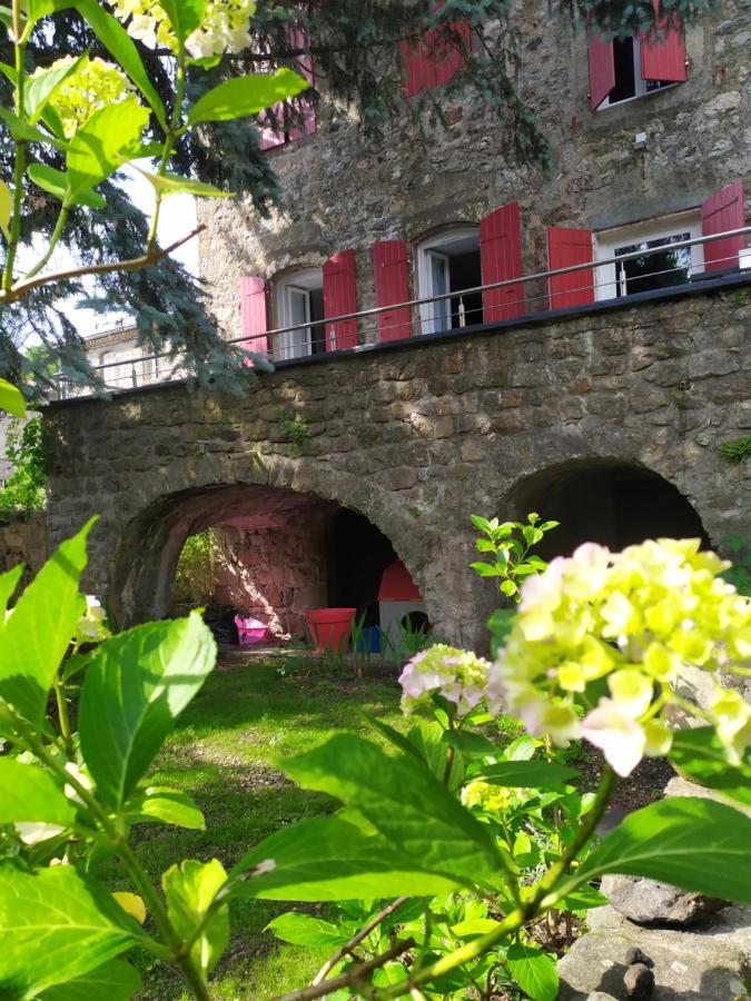 Chambres D'Hotes "Au Pied De La Bealiere" Montpezat-sous-Bauzon Buitenkant foto